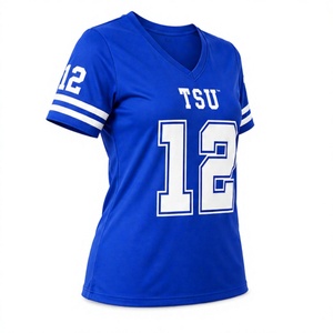 Camiseta deportiva de manga corta personalizada con el número 12 de los tigres azules reales - Product Image 3