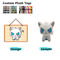 Créez votre propre peluche - Fabricant de peluches personnalisées - Peluche personnalisée - Animal en peluche - Peluche personnalisée - Conception personnalisée