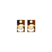 Nouvelle Décoration de Fenêtre LED de Noël Flocon de Neige Père Noël Ventouse Lumineuse Ornement pour Maison Noël Nouvel An 2025