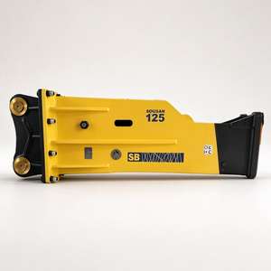 SOOSAN SB125 บูร์ไฮดรอลิกแบบกล่องเก็บเสียง คุณภาพพรีเมียม สำหรับรถขุดขนาด 28-35 ตัน ใช้สำหรับทำลายหิน รื้อถอน และงานก่อสร้าง - Product Image 1