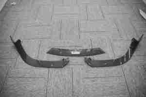 Diffuseur de lèvre de menton avant en Fiber de carbone sèche de haute qualité séparateur de becquet nouvel état ajustement parfait pour <span class=keywords><strong>Ferrari</strong></span> 296 GTB - Product Image 3