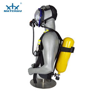 Matchu उच्च गुणवत्ता 5l 6l स्टील सिलेंडर सकारात्मक दबाव वायु श्वसन तंत्र एसबीए - Product Image 1