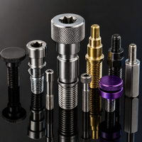 Sekrup Pengunci Bertingkat dengan Penggerak Torx dari Baja Tahan Karat 316 CNC Non-Standar Khusus untuk Instrumen Optik - Layanan Pemasok