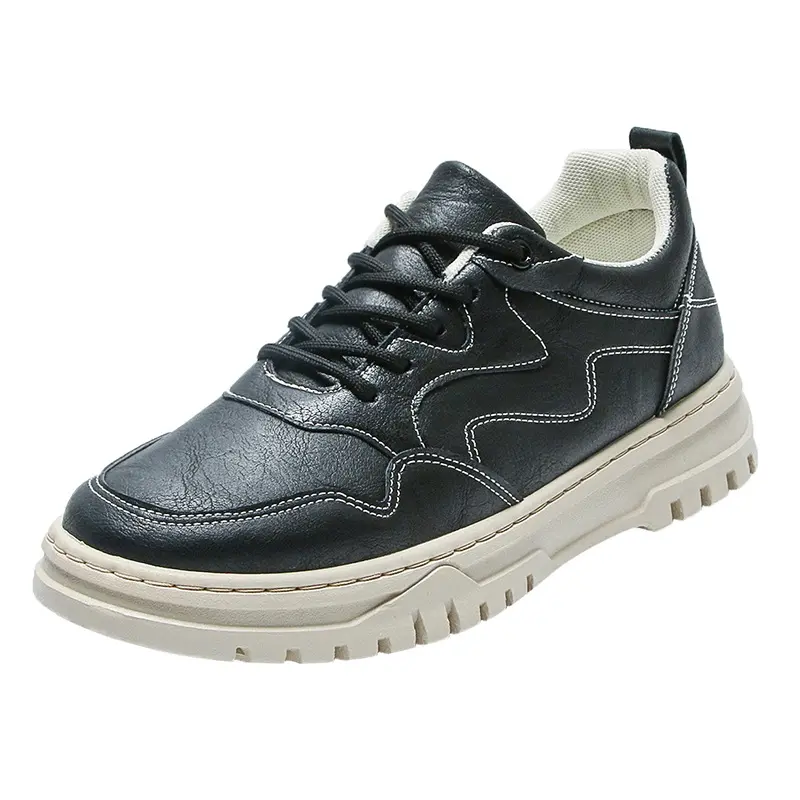 Leather shoes, fashionable, casual formal wear, Baita leather shoesCasual Sneaker Walking Style Men