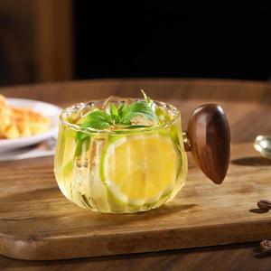 Tasses à café en verre borosilicate 350ml/500ml, luxe, haute résistance à la température, pour les cafés - Product Image 2