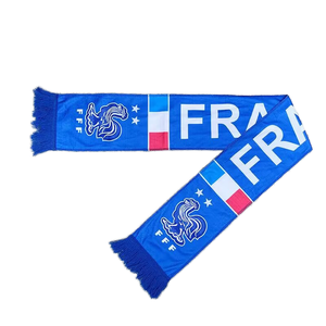 Supporto diretto in fabbrica <span class=keywords><strong>sciarpa</strong></span> lavorata a maglia Unisex popolare squadra di calcio fan colorati lane in poliestere basso scialli tradizionali - Product Image 6