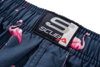 Shorts de plage décontractés personnalisés pour hommes, taille mi-haute, élastiques, en polyester, pour le surf, vêtements de bain avec poche arrière, écologiques, séchage rapide, motif