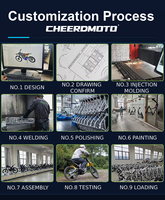 Cheerdmoto Electric Motorcycle 96V 6000W 50AH Lightweight Adult Electric Motorbike Off-road for Mountain Dirt Track Riding