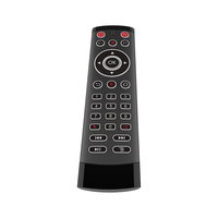 新T1 Pro 3-陀螺仪29键2.4千兆赫无线语音遥控器，适用于带学习代码的安卓电视盒 (支持视窗/苹果/Linux)