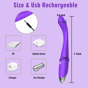 Vibrateur clitoridien et point G pour femmes, 10 modes, stimulateur clitoridien et du mamelon, 100% étanche, design sans bretelles, <span class=keywords><strong>stimulation</strong></span> anale incluse - Product Image 5