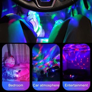 USB Mini Disco Ball <span class=keywords><strong>Magic</strong></span> Stroboscope Lights moving retro poj dj mini laser led stage lights 2022 for Car Atmosphere Room Decorations - Product Image 2