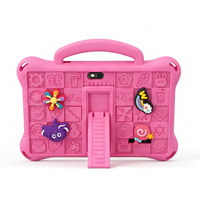 Tablet PC Android 7 Inci untuk Anak, Quad Core, Tablet Edukasi dengan Casing Kartun