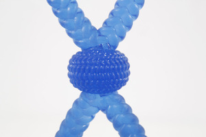Großhandel China Neue Produkte Bowknot 8-Form TPR Kauen Hund Haustier interaktives Spielzeug - Product Image 4