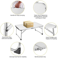 Petite Table pliante d'extérieur compacte ultralégère pour sac à dos