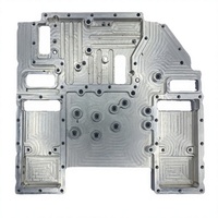 Bloc de collecteur hydraulique en aluminium usiné sur mesure par CNC, plaque de distribution de fluide usinée avec précision pour systèmes hydrauliques industriels