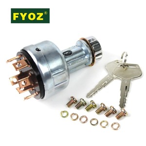 Interrupteur d'allumage avec 2 clés 22B0611910 20Y0624680 pour Komatsu <span class=keywords><strong>PC7</strong></span> PC60-7 PC100-7 PC240-8 Pièces de distributeur d'allumage - Product Image 3