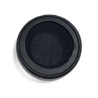 Untuk Bantalan Headphone ATH WS550 Audio Technica Premium Protein Skin Black Memory Foam Over Ear Pads Pengganti Sarung Bantalan.