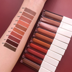 Rouge à lèvres mat Vegan, liquide mat, couleur chair, résistant à l'eau, personnalisé, longue durée, étiquette privée, ml - Product Image 2