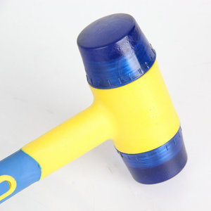 Marteau d'installation en forme de T avec poignée en plastique pour travaux de carrelage, outil de bricolage avec poignée moulée antichoc - Product Image 3