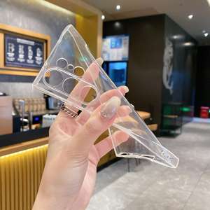 Coque transparente en TPU pour Samsung S25 avec des découpes précises et des bords droits, coque de téléphone en silicone haute transparence pour A53 A14 Note20 - Product Image 4