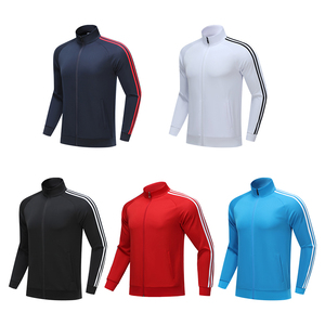 ชุดวอร์ม2ชิ้นสำหรับผู้ชายเสื้อแจ็กเก็ตมีฮู้ดและกางเกงชุดวิ่งจ๊อกกิ้งลำลอง - Product Image 1