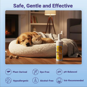 Nettoyant pour pattes de chien et de chat avec logo personnalisé, sûr, hypoallergénique, sans rinçage, nettoyant moussant pour pattes de chiot, nettoyant pour pattes de chien pour pattes sales - Product Image 6