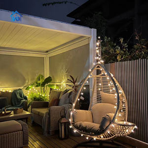 Vente en gros véranda complète de luxe de qualité supérieure patio extérieur pergola préfabriquée-kits aluminium 3x4 rideaux anti-pluie maison pergola - Product Image 6