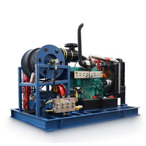 Máquina de Limpieza de Tuberías <span class=keywords><strong>para</strong></span> Obras Municipales, 300 bar, 215 Lpm, Desatascador de Drenajes - Product Image 3