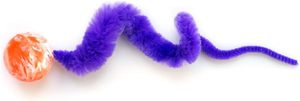 <b>Pet</b> Supplies Caterpillar Shaped Interactive Cat <b>Toy</b> Hollow Design Cat <b>Toy</b> with Built-In Bell for Sounding cat Indoor Play <b>Toys</b> - Product Image 4