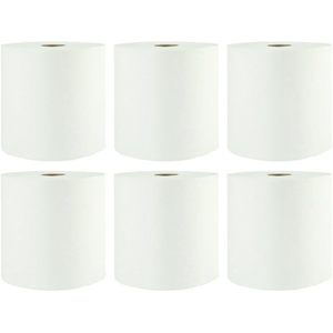 8 pulgadas. Toallas en Rollo Xtra BWK35XTRA de 800 Pies y 1 Capa, Blancas, Tipo Boardwalk (6/Caja) - Product Image 1