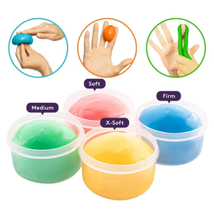 Set di 6 <span class=keywords><strong>Slime</strong></span> Personalizzati, Pasta Morbida Antistress per Bambini e Adulti, Esercizio per le Mani - Product Image 2