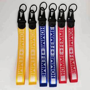 High Quality Motorcycle Car Key Ring Designer Tactical Key Ring Eagle Mouth Clips Jacquard Keychain Straps - Product Image 5