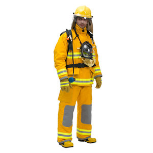 Combinaisons de lutte contre <span class=keywords><strong>l</strong></span>'incendie certifiées NFPA1971 Nomex, équipement de protection ignifuge - Product Image 3