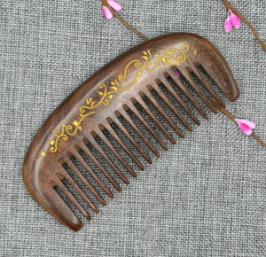Casa ragazza sandalo lunghi capelli ricci in legno ampio dente distangolare pettini per capelli <span class=keywords><strong>Online</strong></span> - Product Image 1
