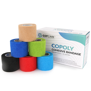 Cinta deportiva de 5cm x 4,5 m, vendaje adhesivo elástico multicolor, vendaje médico sin látex, vendaje sin cohesión para muestra de <span class=keywords><strong>farmacia</strong></span> deportiva - Product Image 2