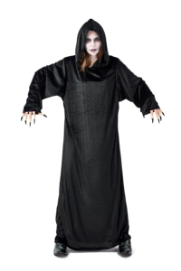 2025新スタイル大人黒魔女悪魔衣装中世乙女ハロウィンファンシーコスプレドレス - Product Image 2