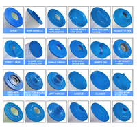 Élément de filtre à eau plissé en polyester Big Blue 5 microns 10 " / 20" de longueur avec 4.5 "de diamètre pour la filtration de l'eau de toute la maison