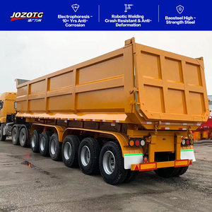 Meilleures ventes Semi-<span class=keywords><strong>remorque</strong></span> benne arrière 6 essieux 60 tonnes 80 tonnes 150 tonnes - Product Image 3