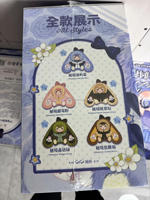 Официальная оригинальная плюшевая фигурка-сюрприз Baby Three Whimsical Style Secret Realm, 600 штук, 600-элементный набор, милая декоративная кукла, подарок для девочки