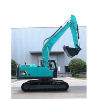 Excavatrice hydraulique SWE210F de 21 tonnes avec pelle à roche et brise-roche pour les travaux miniers, la construction, les travaux de terrassement lourds et les projets de carrière