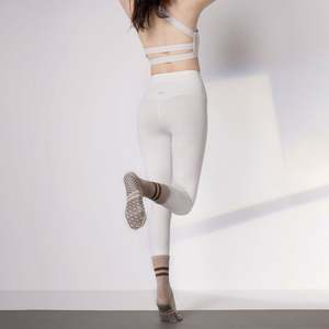 Custom Gym <b>Socks</b> for Women Colorful Cotton Crew High-Ankle Coverage Non-Slip Yoga Pilates Grip <b>Socks</b> for Sports - Product Image 2