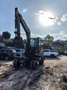 Excavadora de Ruedas DOOSAN DX60W de Segunda Mano en Venta, Excavadora de Alto Rendimiento, Excavadora Usada Resistente - Product Image 3