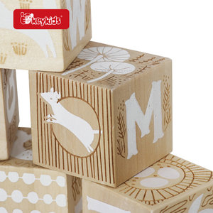 24 pezzi di alta qualità che impilano blocchi di legno per bambini <span class=keywords><strong>3</strong></span> + età W13A324 - Product Image 4