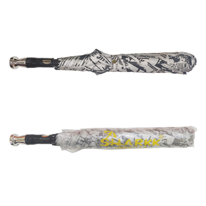 Sharkk 99 Amaze 2 Fold <b>Umbrella</b> for Men and Women Printed Compact Rain <b>Umbrella</b> with Strong Iron Frame Handle - Product Image 3