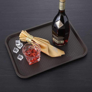 Plastic Fast Food Trays, Serving Trays for Restaurant, Coffee Table, Kitchen, Party - Product Image 2