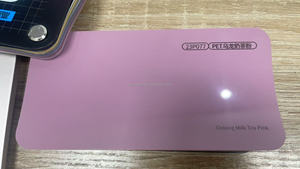 Recién llegado, película de vinilo <span class=keywords><strong>para</strong></span> envoltura de coche brillante <span class=keywords><strong>para</strong></span> mascotas, envoltura de vinilo Rosa leche de té Oolong, pegatina personalizada <span class=keywords><strong>para</strong></span> coche, películas de vinilo coloridas <span class=keywords><strong>para</strong></span> coche - Product Image 2