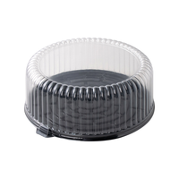 Boîte de rangement en plastique transparente pour gâteau en forme de dôme, personnalisable, 3/4/6/8/9/10/11/14 pouces, pour la pâtisserie, les desserts, les mariages, les anniversaires