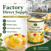 Tropische Fruitcocktail Gebakken 850g BRC Klaar om te eten Fruitdessert voor supermarkt detailhandel groothandel export levering