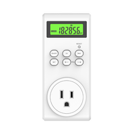 Saklar Timer Penyiraman Digital 110V Amerika untuk Tanaman Taman