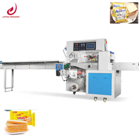 JUYOU Machine à emballer entièrement automatique à flux horizontal pour l'emballage de sachets de sucettes glacées Popsicle Sacs Application alimentaire